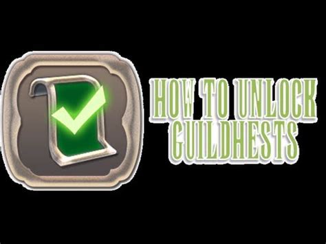 how to unlock guildhests